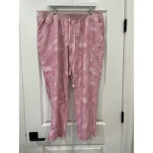 Limited edition FIGs Marble Rose Yola scrub Pants 3xl petitie